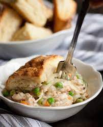 Creamy Chicken And Biscuits The Merchant Baker