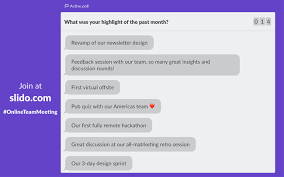 30+ virtual icebreakers for remote and hybrid teams. 30 Virtual Icebreakers For Remote And Hybrid Teams Slido Blog