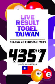 Data Taiwan Lengkap Taiwan Februari Rabu