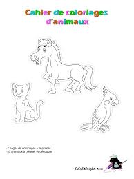 Coloriage animaux à imprimer ️ dessin de animaux à colorier ️ les animaux 🦁 ont toujours été une grande source d'inspiration et d'émerveillement pour tout le monde 🐶, à tout âge on peut se passionner pour un animal ou pour beaucoup de ces êtres vivants magnifiques, surprenants, parfois drôles et attachants et toujours incroyablement diversifiés. Cahier Coloriage Animaux Pdf Pdf