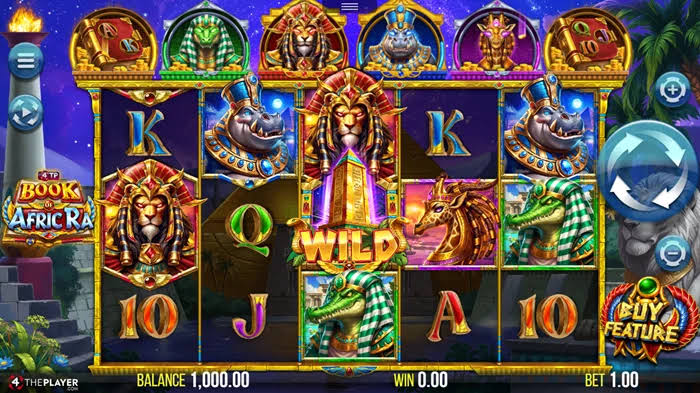 4TP Book of AfricRa Slot Machine (4ThePlayer) Review | NovNetco