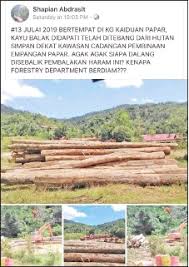 Projek jalan raya merentasi hutan amazon yang menemui kegagalan. Illegal Logging Near Proposed Papar Dam Site Pressreader