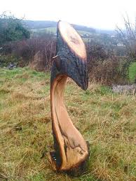Wave Carved From Oak Chainsaw Carving Carved Carving Chainsaw Oak Wave In 2020 Holz Schnitzen Skulpturen Schnitzen