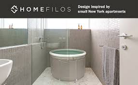 New drainage design water can be drained cleaner. Portable Bathtub Small By Homefilos Japanese Soaking Bath Tub For Shower Stall Inflatable Flexible Plastic Adult Size Foldable Ofuro Amazon Com