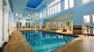 This stunning pool has an antigua pebble finish, tanning ledge and 5 bar seats. Indoor Swimming Pool In House Design Tour Ideas 2018 Best Build Construction Ever For Your Home Youtube