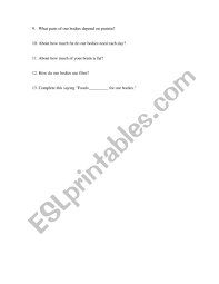 Bill Nye Worksheet Nutrition Episode Esl Worksheet By Al Neufeld