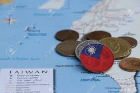 Map of taipei area hotels: Taiwan Flag On The Coin With Heap Of Chinese Taipei Dollars Coin Stock Photo Picture And Royalty Free Image Image 142209445