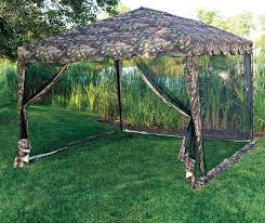 10 X 10 Camo Easy Pop Up Sun Shelter Canopy Garden Tent Gazebo With Netting Gazebo Big Lots Canopy Outdoor Outdoor Gazebos