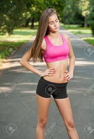 This group is for photographs of young people. Fit Young Teen Girl Outside In The Sunlit Park Stock Photo Picture And Royalty Free Image Image 30403188