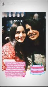 Best Friend Birthday Quotes For Instagram Story Alia Bhatt Wishes Ranbir Kapoor S Mother Neetu Singh On Her Birthday With The Happy Birthday Quotes For Friends Happy Birthday Wishes Quotes Birthday Captions