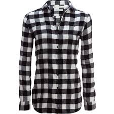 Black And White Buffalo Plaid Shirt Womens Woolrich Buffalo Check Boyfriend Shirt Women S Ivory Check Checked Flannel Shirt Women Long Sleeve Tops Boyfriend Shirt