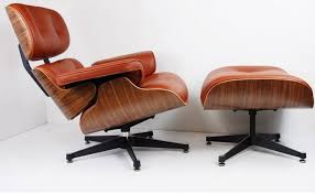 New Charles Eames Lounge Chair And Ottoman Rose Wood With Dark Brown Leather Eames Lounge Chair Chair And Ottoman Eames Lounge