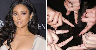 Check spelling or type a new query. Shay Mitchell Didn T Want To Get The Pretty Little Liars Tattoo Teen Vogue