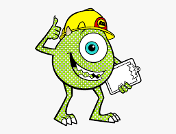 1024 x 903 jpeg 69 кб. I Ve Attached An Xcf File Of Mike I Just Did And You Monsters Inc Mike Wazowski Coloring Page Free Transparent Clipart Clipartkey