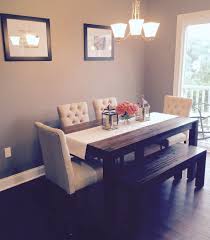 Dining Room Avondale Macy S Table Bench With Fabric Chairs From Target Kate Spade Runner Potte Dining Room Cozy Dining Room Small Dining Room Centerpiece