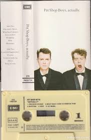 Pet shop boys — what have i done to deserve this? Pet Shop Boys Actually Cassette Emi 1987 Esp Sold Through Direct Sale 126487927