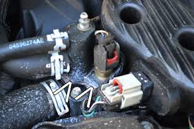 Where is the thermostat located and how to remove and install it. How Do You Change The Water Control Housing And Temp Sensor In 2006 Sebring 6 Cyc