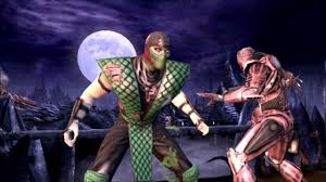 At the pit, look to the moon. Mortal Kombat 9 2011 Psvita Bonus Challenge Tower 103 Unlock Reptile Mk2 Youtube