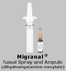 Migranal Nasal Spray Dihydroergotamine For Migraines