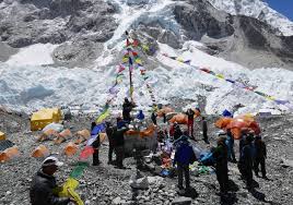 Located in the mahalangur section of the himalayas. Mount Everest South Furtenbach Adventures