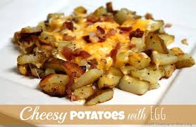 Cheesy Potatoes With Egg Recipe San Antonio Latina Mom Blogger Recipes Egg Recipes Cooking Recipes