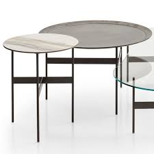 Paolo piva's original alanda coffee table, an iconic piece inaugurated in the 80's for b&b italia. Side Table Formiche Round By B B Italia