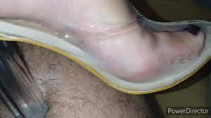Cum in shoe
