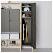 Ivar 2 Elem Boden Schrank Kiefer Grau