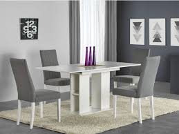 Jedilni stol Diego, siva/bela