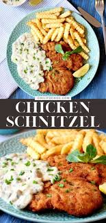 Photos of garlic pork tenderloin with mushroom gravy. Chicken Schnitzel With Mushroom Sauce Chili To Choc