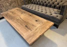Coffee, console, sofa & end tables : Exclusive Coffee Table Made From 200 Year Old Oak Small Tables Side Tables And Coffee Tables Antique Tables Tables Old Wood De Jong Interieur