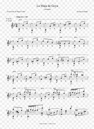 Guiado por la dirección de tim burton, el súper fantasma que caracteriza michael keaton es uno de los más grandes y malignos personajes entre todas las películas de fantasmas: La Maja De Goya Sheet Music Composed By Enrique Granados El Noi De La Mare Guitar Sheet Music Clipart 4484038 Pikpng