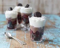 Best individual christmas desserts from 23 mini desserts that are perfect for parties. Oreo Trifles Good Food Channel Recipe Food Easy Dinner Party Christmas Food