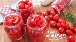 Vediamo tre metodi diversi per conservarli: Come Conservare I Pomodorini Conserve Di Pomodorini Fatte In Casa Al Naturale Youtube