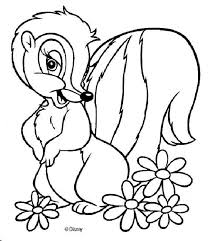 Select from 35870 printable crafts of cartoons, nature, animals, bible and many more. Flower The Skunk Coloring Pages Coloring Home