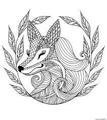 Make use of paper and vibrant colors to. Advanced Fox And Leaves Coloring Pages Printable