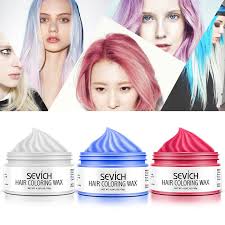 The color become fade after a few washes. China Private Label Fashion Hair Dye Temporary Hair Color Wax China Hair Color Wax And Temporary Hair Color Wax Price