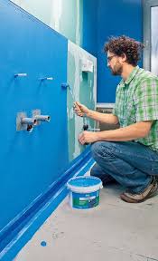 Abdichten Dusche Dusche Abdichten Wand Abdichten Schritt 12 Von 13 Farmhouse Bathroom Decor Shower Room Flooring