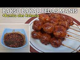 Bakso Bakar Pedas Manis Gurih Bumbu Olesnya Bikin Jualanmu Laris Manis Youtube In 2021 Resep Makanan Makanan Bakso