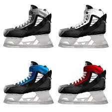 2 piece true by vh goalie skates one of the most common questions we receive is what are the differences between the 1 piece and 2 piece goalie skates? True Hockey