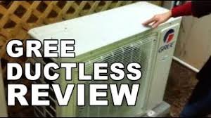 The gree air conditioning vireo system has onboard error code diagnostics. Gree Ductless Air Conditioner Installation Youtube