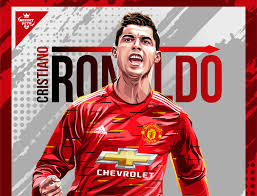 Cristiano ronaldo dos santos aveiro goih comm is a portuguese professional footballer who plays as a forward for serie a club juventus and c. Cristiano Ronaldo X Manchester United 2020 By Ngedit Vector On Dribbble
