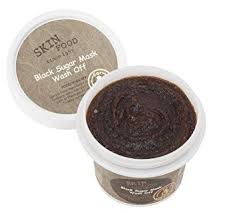 The fine black sugar grains in the mask work as a superb manual exfoliator and slowly dissolve as you massage them onto your face with warm water. Skinfood Black Sugar Mask Wash Off Exfoliator Ingredients Explained