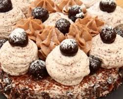 Foret Noire A La Creme Stracciatella Et Chantilly Chocolat Recept Taart