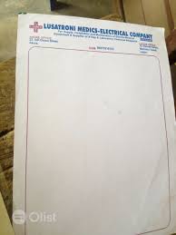 Browse our wide array of company letterhead templates or upload a full design of your own and we'll print it for you. Letter Headed Paper Printing In Akure South Computer It Okunniga Idowu Find More Computer It Services Online From Olist Ng