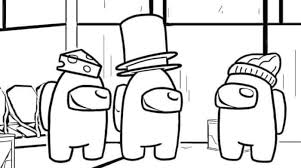 Coloring page spongebob squarepants dheashintiapriliani com. Spongebob Among Us Wallpaper Novocom Top