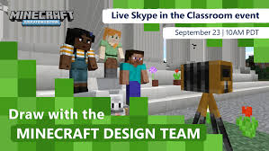Minecraft and unesco released a global build competition to design sustainable solutions to help communities live in harmony with nature. Minecraft Education Edition En Twitter Happening Tomorrow Your Students Can Connect With Members Of The Minecraft Design Team To Learn About Digitalart And Get Tips And Tricks For Creating Their Own Characters