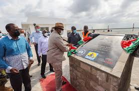 Construction of the three berths is expected to take five years. Dmgucu0 Sbhm