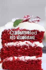 Classic Red Velvet Cake In 2020 Hausgemachte Kuchen Schokoladenkuchen Rezept Velvet Cake