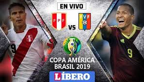 (hora peruana), en la última fecha de la fase de ¿qué canales transmiten el perú vs. America Tv Go En Vivo Peru Vs Venezuela Por Copa America 2019